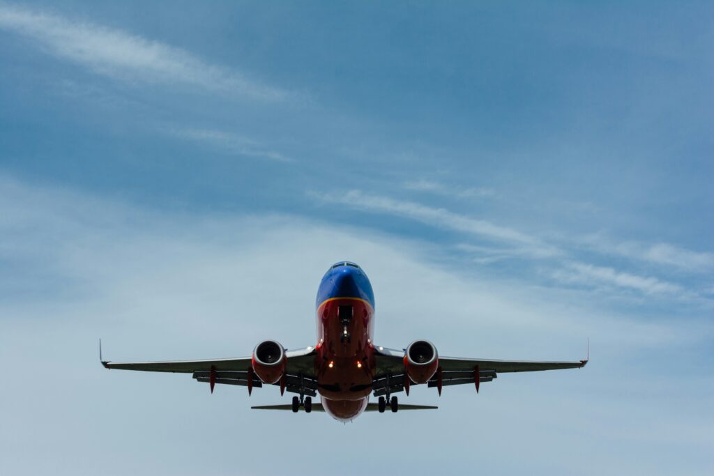 海外旅行 飛行機